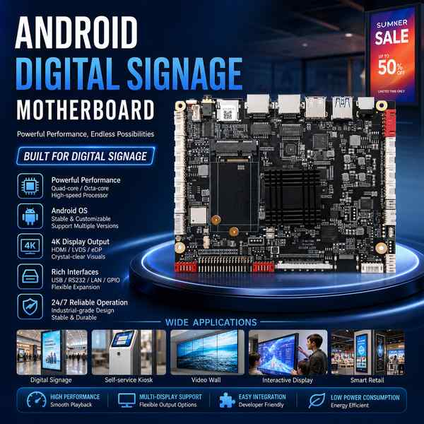 Dual HDMI output signage board: Digital Signage Android Boards by AndroidSBC Factory