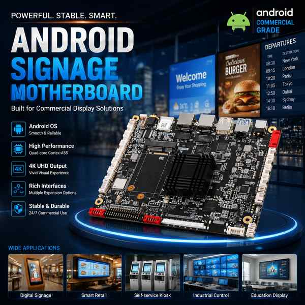 eDP Display Output Board China Factory | South Africa Signage Board Export - Low MOQ