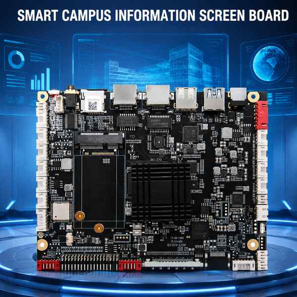 Advertising information terminal board
