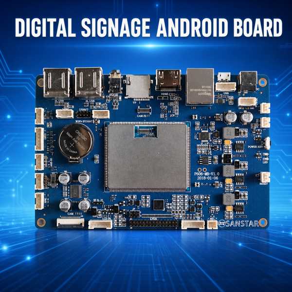SD card slot expansion board: RK3566 Information Display Boards by AndroidSBC Factory