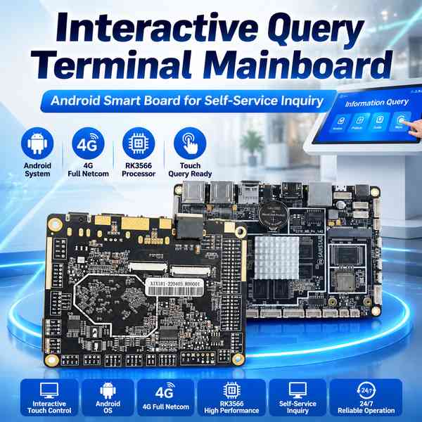 OEM Touch Query Terminal Android Board Manufacturer | Custom Touch Query Terminal Android Board for 
