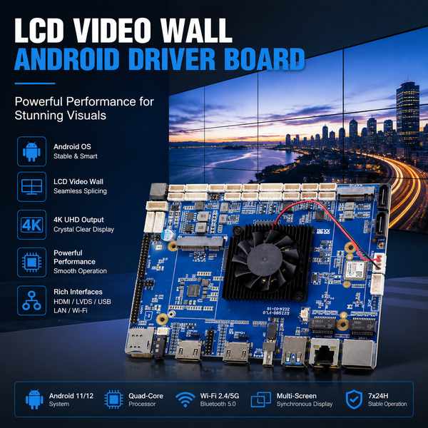 Professional Next-generation multi-screen signage player Factory China | New Zealand OEM Video Wall 