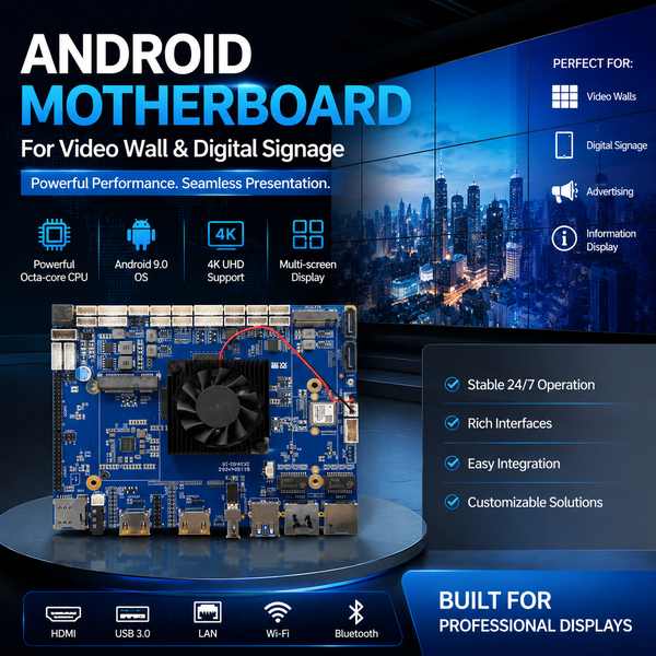 Fanless digital signage box: OEM ODM Supply from AndroidSBC China Manufacturer