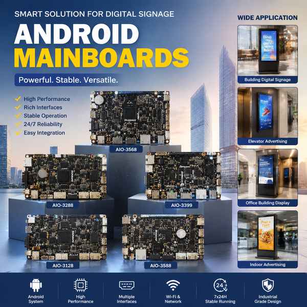 Android signage driver development