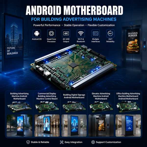 Building wayfinding digital signage