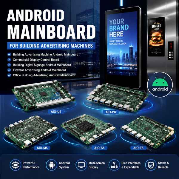 Wanlin AndroidSBC RK3568 Building Advertising Android Motherboard — Building Advertising Android Motherboard Manufacturing Excellence 4G LTE FDD/TDD/WCDMA/GSM