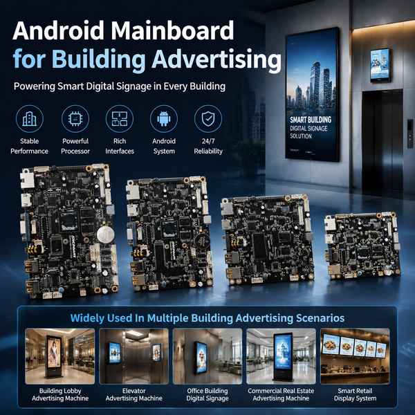 Office building digital notice board