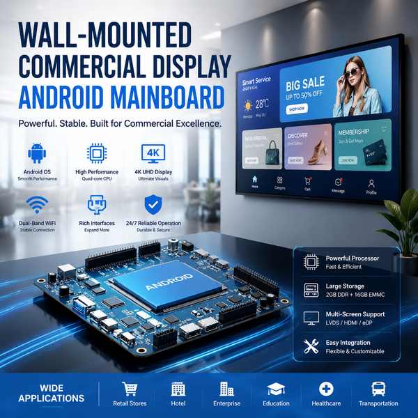 Best Wall Mount 4G LTE Advertising Board Manufacturer | Philippines Export - CE/FCC/RoHS AndroidSBC