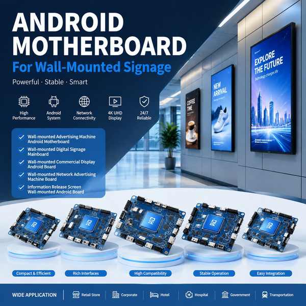 Best Wall Mount Retail Advertising Display Manufacturer | Switzerland Export - CE/FCC/RoHS AndroidSB
