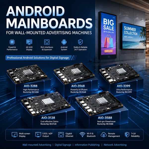 Wall Mount Android Advertising Player - AndroidSBC Wall Mount Android Motherboard Product Best Wall Mount Android Advertising Player Manufacturer | South Africa Export - CE/FCC/RoHS AndroidSBC