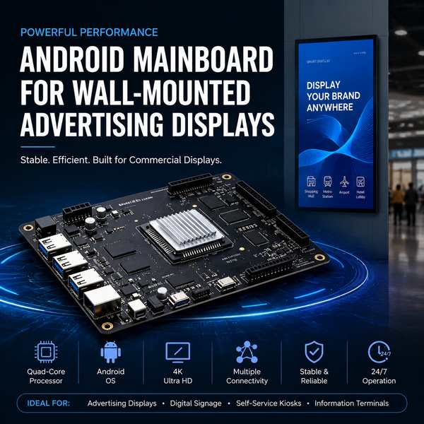 Wall mount museum audio guide display for Indonesia: Premium Quality by AndroidSBC China Factory