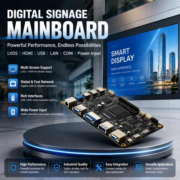 ASBC-3568W Wall Mount Advertising Android Motherboard for Naples