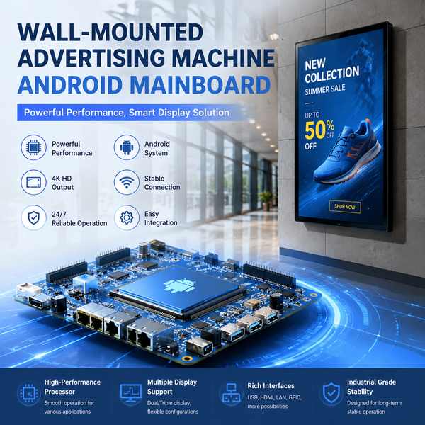 ASBC-3568W Wall Mount Advertising Android Motherboard for Naples