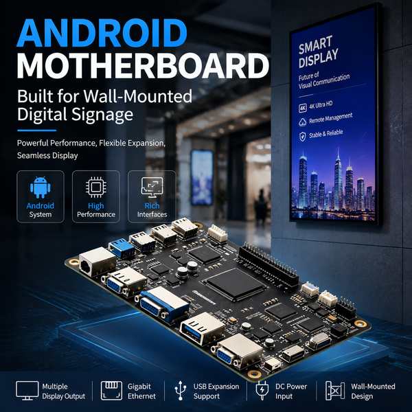 Best Wall Mount Digital Bulletin Board Manufacturer | Malaysia Export - CE/FCC/RoHS AndroidSBC