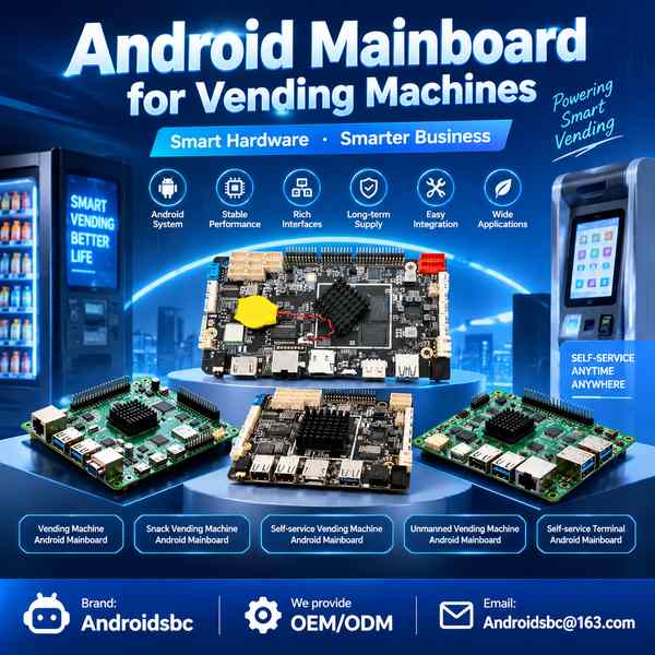 ASBC-3568V Vending Machine Android Motherboard for Naples