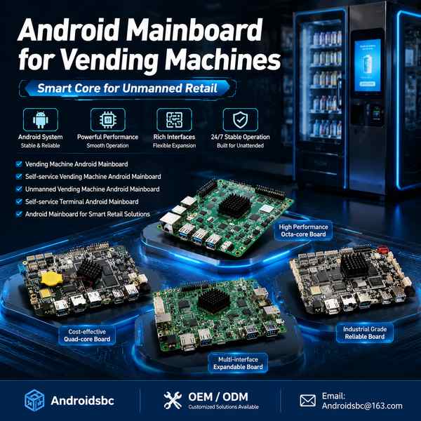 ASBC-3568V Vending Machine Android Motherboard for Denver