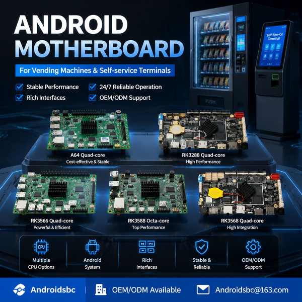 Campus self-service kiosk board for Belgium: Premium Quality by AndroidSBC China Factory