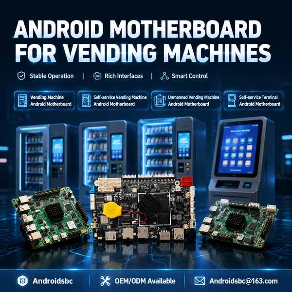 Best Self-Checkout Kiosk Android Mainboard Manufacturer | Spain Export - CE Certified AndroidSBC