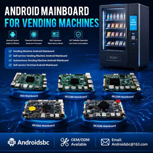 Best Cashless Payment Vending Board Manufacturer | Denmark Export - CE Certified AndroidSBC