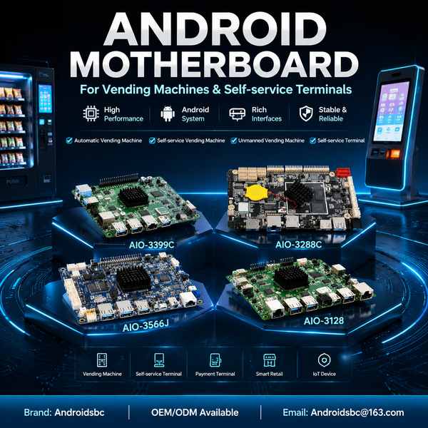 ASBC-3568V Vending Machine Android Motherboard for Naples