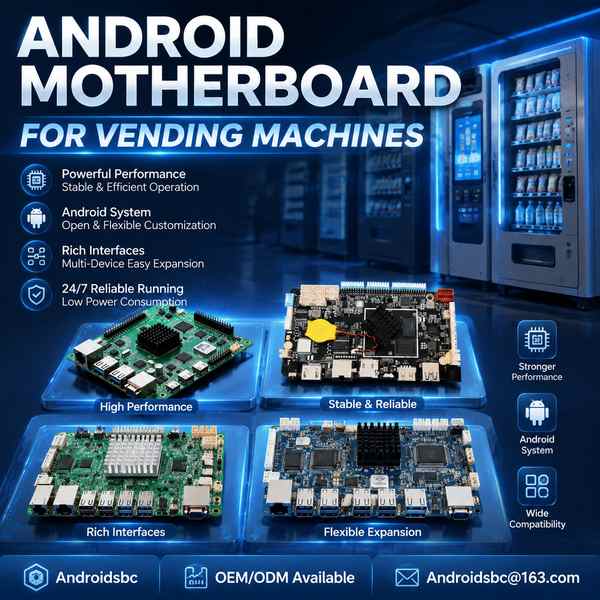 ASBC-3568V Vending Machine Android Motherboard for Columbus