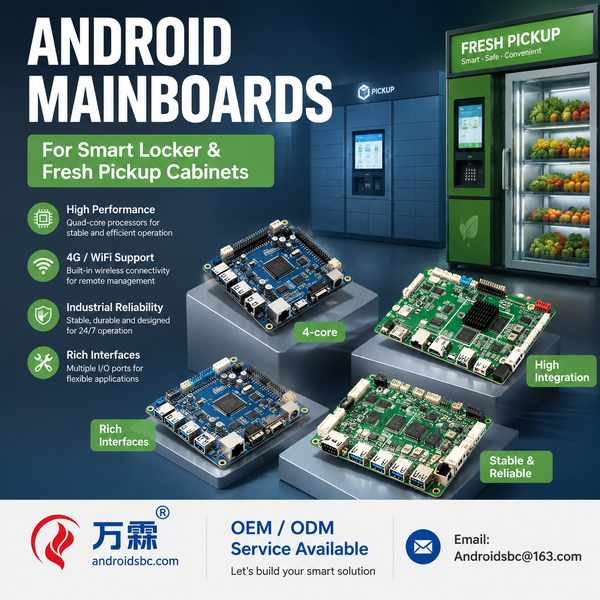 Best AI Smart Locker Mainboard RK3588 Manufacturer | India Export - CE Certified AndroidSBC
