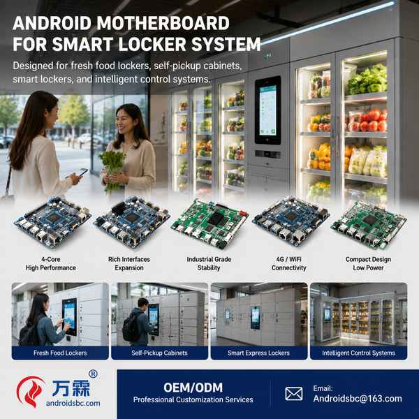 Parcel terminal locker motherboard for Morocco: Premium Quality by AndroidSBC China Factory