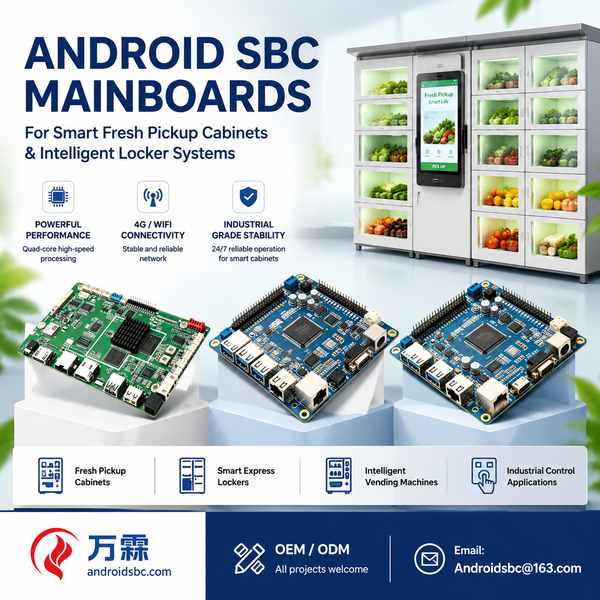ASBC-3568L Smart Locker Android Motherboard for Naples