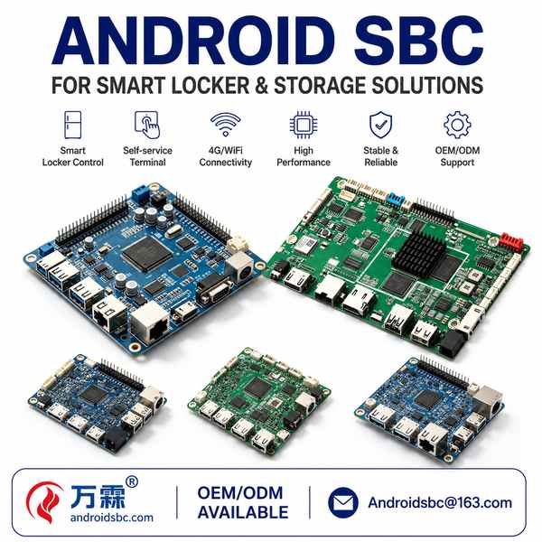 ASBC-3568L Smart Locker Android Motherboard for Naples