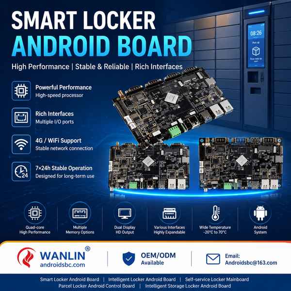 Best NPU Smart Locker Vision Board Manufacturer | United Kingdom Export - CE FCC Certified AndroidSB