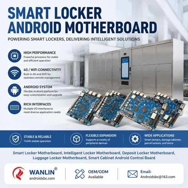 Best Keyless Locker Control Board Manufacturer | Paris, France - CE FCC AndroidSBC