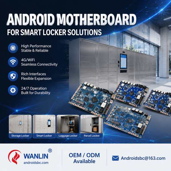 ASBC-3568C Smart Storage Locker Android Motherboard for Naples