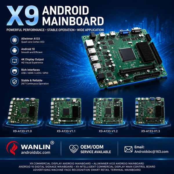 Best Information Display Mainboard Manufacturer | Dublin, Ireland - CE FCC AndroidSBC
