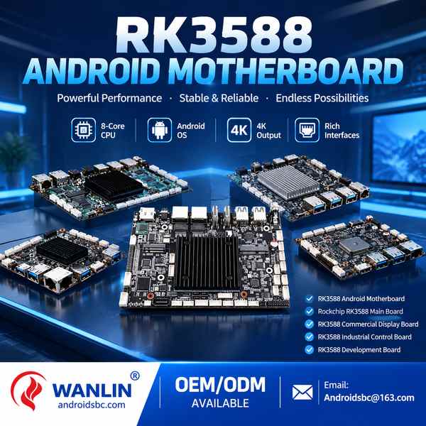 Custom Linux BSP development for Laos Buyers: RK3588 Android Motherboard Export by Androidsbc China 