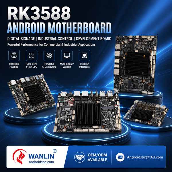 RK3588 quad-core Cortex-A55 1.8GHz for Pakistan Buyers: RK3588 Android Motherboard Export by Android