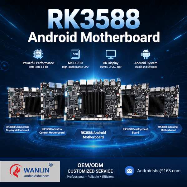RK3588 8-camera real-time stitching for United Kingdom Buyers: RK3588 Android Motherboard Export by 