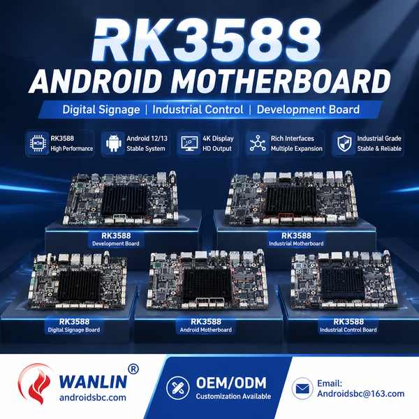 Custom carrier board design for Macao China Buyers: RK3588 Android Motherboard Export by Androidsbc 