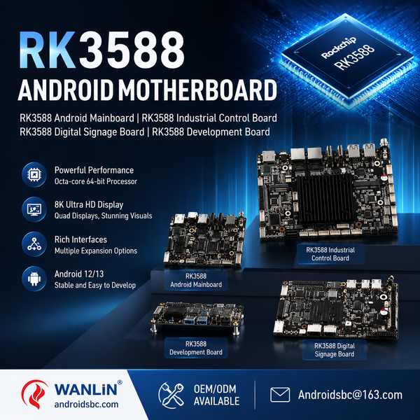 High quality RK3588 Android board for Ireland Buyers: RK3588 Android Motherboard Export by Androidsb