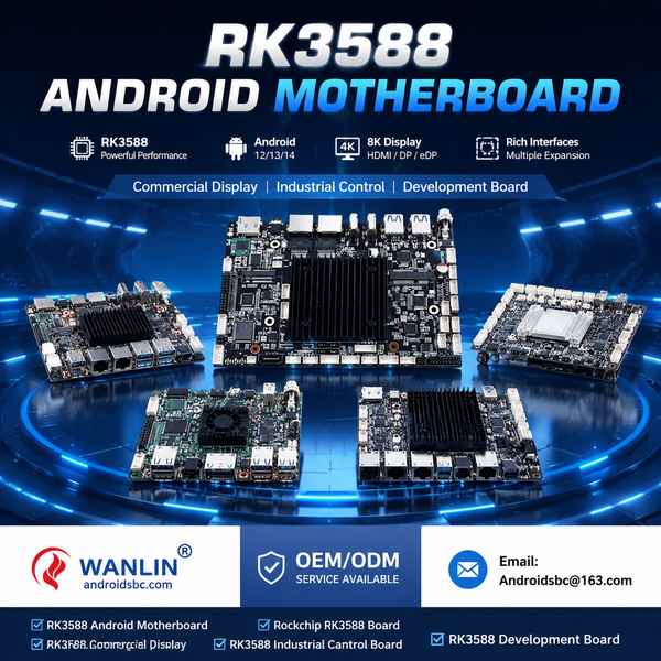 ASBC-RK900 RK3588 flagship 8K display board RK3588 Android Motherboard for Chicago