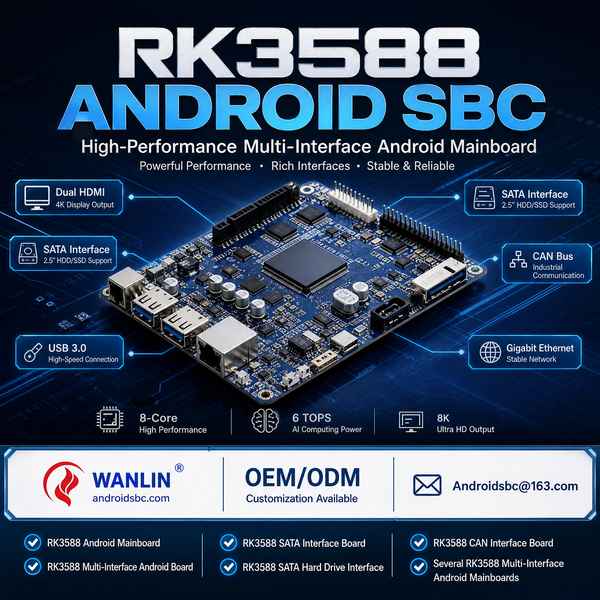 RK3588 M.2 Key B 5G interface for Cambodia Buyers: RK3588 Interface Board Export by Androidsbc China