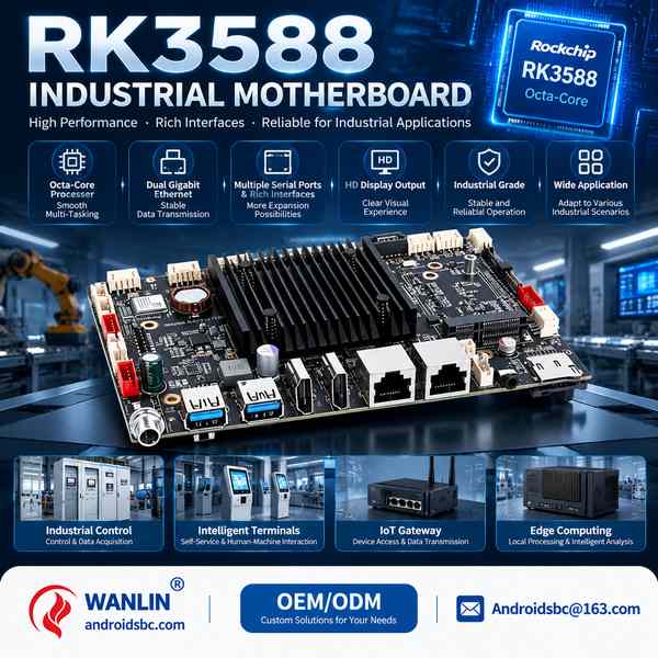 RK3588 RAID 0/1/5/10 NVR board for Australia Buyers: RK3588 Industrial Motherboard Export by Android