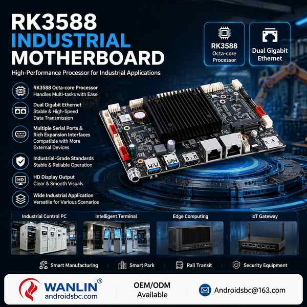 RK3588 SBC strategic partner for Greece Buyers: RK3588 Industrial Motherboard Export by Androidsbc C