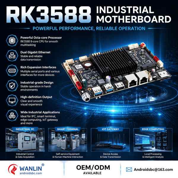 Best RK3588 RS232 RS485 Multi-Port Motherboard Manufacturer | New Delhi, India - CE FCC AndroidSBC