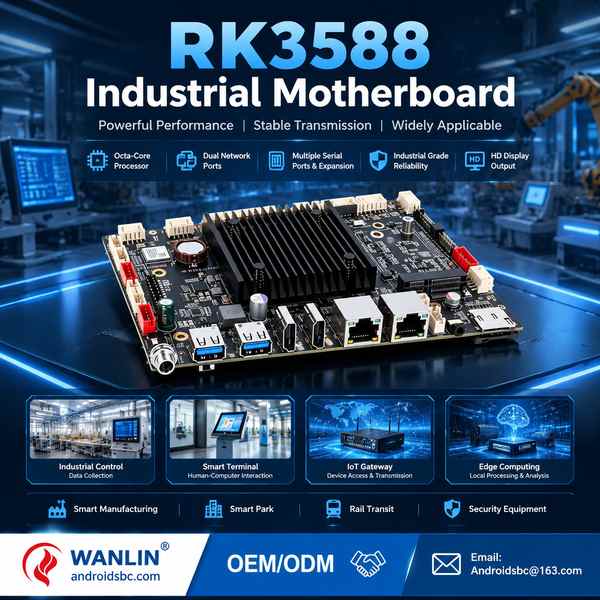 RK3588 SIM card slot board for UAE Buyers: RK3588 Industrial Motherboard Export by Androidsbc China 