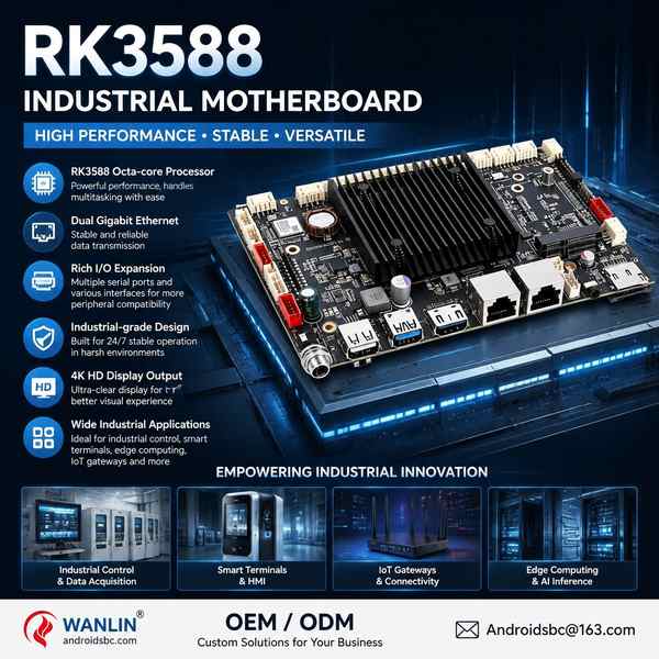 Best RK3588 Panel PC Control Motherboard Manufacturer | Seoul, South Korea - CE FCC AndroidSBC