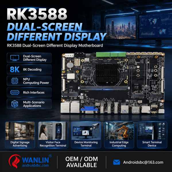 RK3588 dual display smart cockpit board for Sweden Buyers: RK3588 Dual Display Board Export by Andro