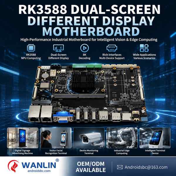 Best RK3588 Dual Display Vending Machine Board Manufacturer | Sydney, Australia - CE FCC AndroidSBC