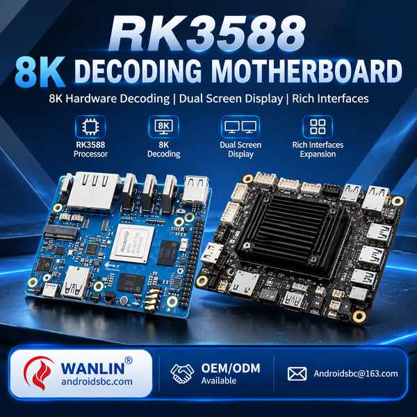 Affordable RK3588 8K Digital Signage Board for New York, USA