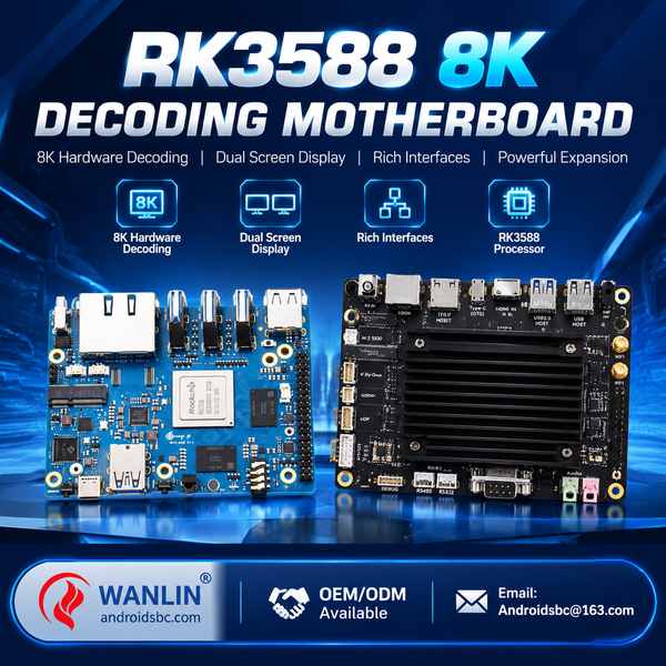 Best 8K Digital Signage Player Box Manufacturer | Chicago, United States - CE FCC AndroidSBC