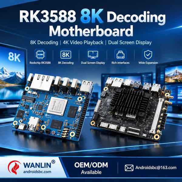 Best 8K Low-Latency Video Encoder Board Manufacturer | Mumbai, India - CE FCC AndroidSBC